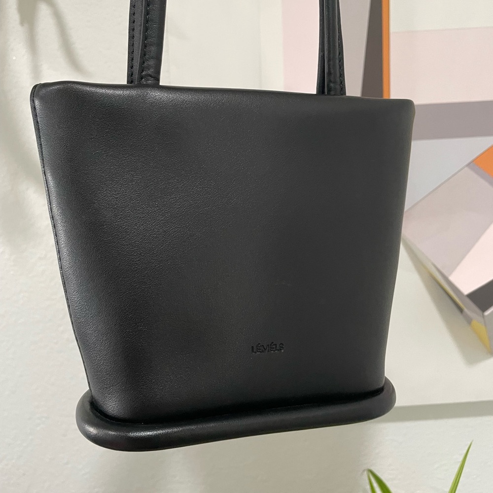 Lemels SSENSE Black Leather Mini Bag Purse